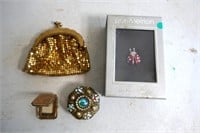 Vintage Jewelry & Small Change Purse