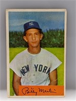 1954 Bowman #145 Billy Martin Yankees HOF