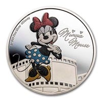 2023 Niue 1 Oz Silver $2 Disney Minnie Mouse Proof
