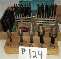 Flat of Leather Punches & Leather Working Tools