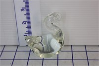 HANDBLOWN GLASS SWAN