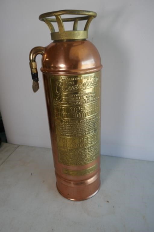 Guardian Brass & Copper Fire Extinguisher