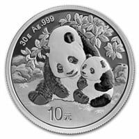 2024 China 30 Gram Silver Panda Bu