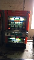 Popper king slot machine NO key 
,tokens  damage