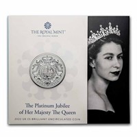 2022 5 Pound The Queen's Platinum Jubilee Coin