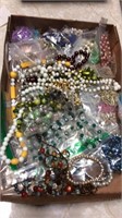 Beaded costume jewelry