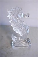 Waterford Crystal Sea Horse 7"T