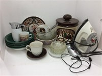 3 Trays - Bowls, Cookie, Iron, Syrup Dispenser