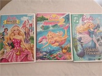 Trio of Barbie DVDs