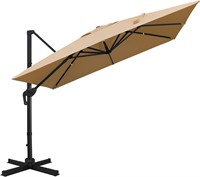 Sunnyglade 10x10Ft Cantilever Patio Umbrella