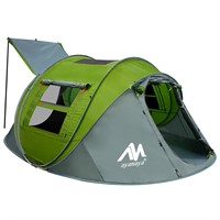 4 Person Pop Up Tents for Camping - AYAMAYA Waterp