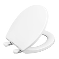 Toilet seat Round with Slow Close Hinges, Four Bum