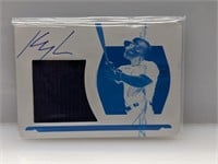 1/1 2022 National Treasures Kyle Lewis Relic Plate