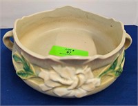 Vintage Roseville Pottery 626-6 Gardinia Low Bowl