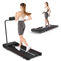 Gywowken Foldable Treadmill Walking Pad, 6.2MPH Un