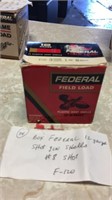 Federal  12 guage #8 shot full box