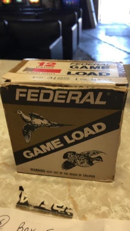 Federal 12 guage #6 shot full box