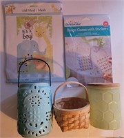 Canister, Candle Holder, Basket and More