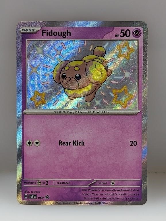 Pokemon 2024 Fidough Promo