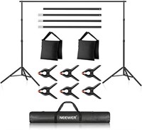 Neewer Photo Studio Backdrop Support System, 10ft/