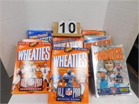 9 Assorted Wheaties Boxes Some are Full