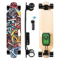 Caroma Electric Skateboard with Remote, 700W Elect