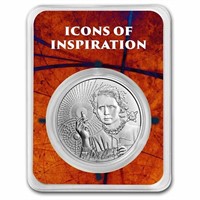 2023 Niue 1 Oz Silver Icons: Marie Curie In Tep