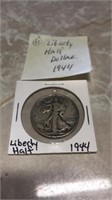 1944 liberty half dollar