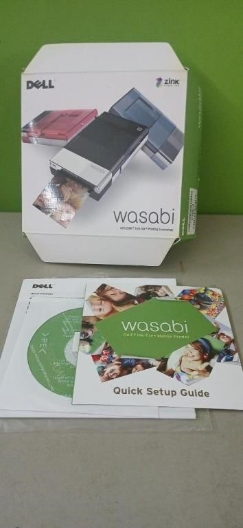 DELL  Wasabi  Ink Free  Mobile Printer ...We have