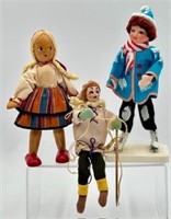 Collection of (3) Vintage Dolls