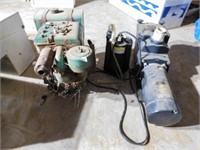 Motor, 2 Utility Pumps- Hayward, Utilitech