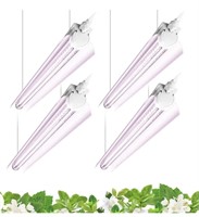 4 New 2' Barrina Grow Light, 96W(4 x 24W, 600W