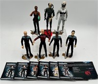 Collection of (7) Star Trek Action Figures