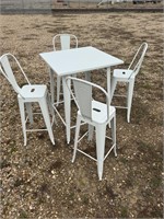 Metal outdoor patio furniture