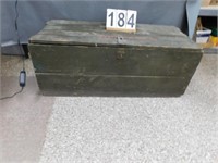 Wooden Storage Box 16"T X 41"W X 17.5"D
