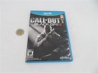 Call of duty Black ops II , jeu de Nintendo Wii U