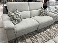 Gray Power Reclining Sofa