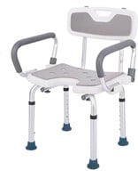 Shower Chair w/ Flip-Up Armrest 

*Assembly
