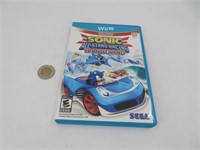 Sonic all stars Racing , jeu de Nintendo Wii U