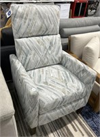 Power Reclining Patterned Accent Chair