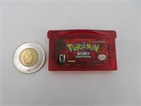 Pokémon Ruby Version , jeu de Nintendo Gameboy