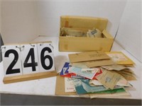 Box Full Of Postage Stamp Collection