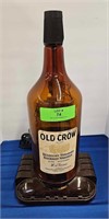 Vintage Old Crow Bourbon Whiskey Bakelite Radio