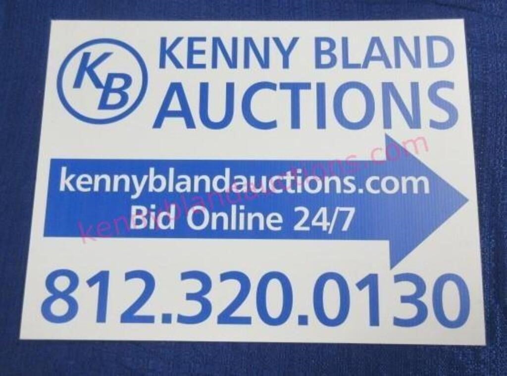 Tues, May 14 Online Auction