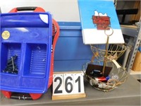 Blue Tote W/ Pin Cushion - Paint Roller Trays -