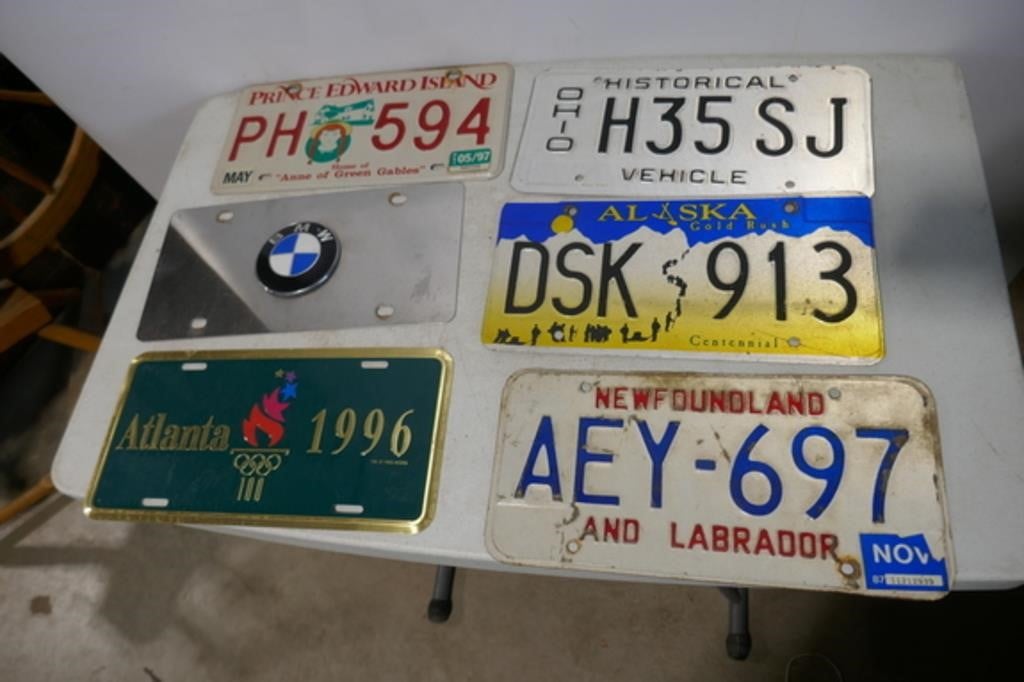 Quantity License Plates