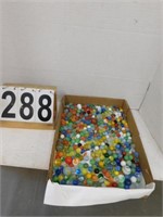 Large Flat Of Marbles