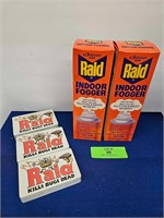 RAID Johnson Wax Collectible Lot