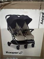 Joovy Kooper X2 Double Stroller, Lightweight