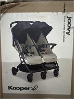 Joovy Kooper X2 Double Stroller, Lightweight